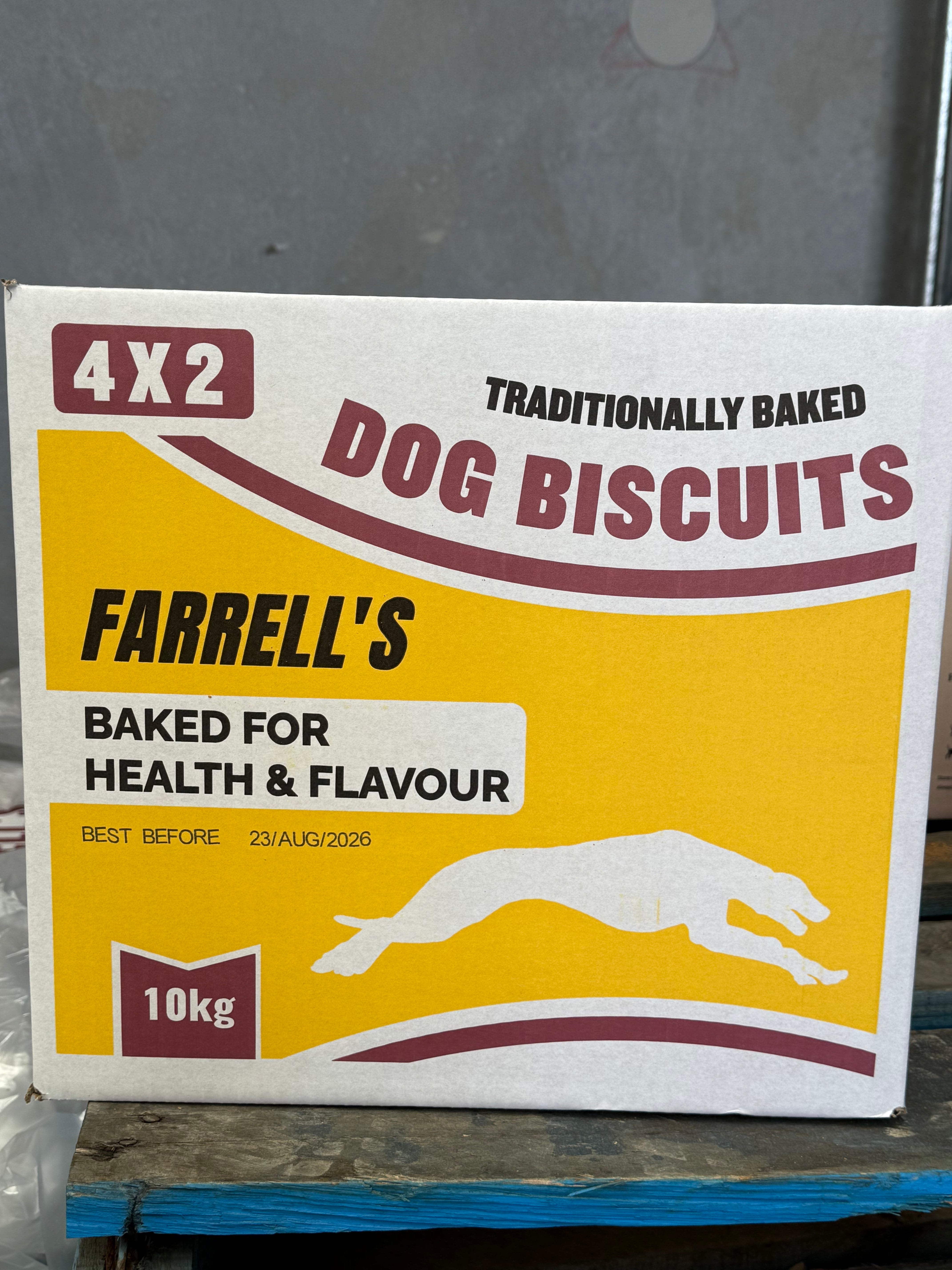 Farrell's Original 4x2 Dog Biscuits 10kg