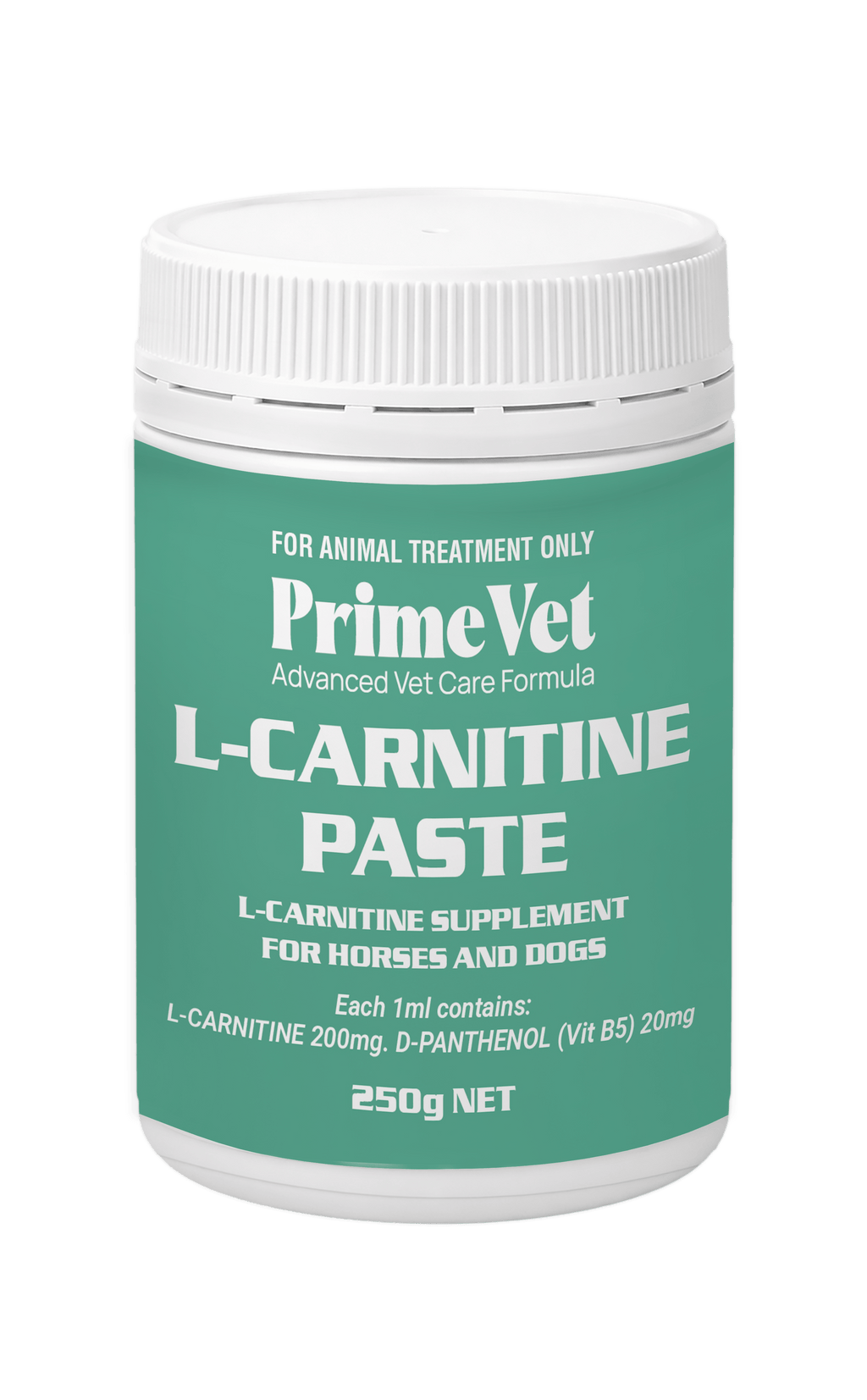 animal l carnitine PrimeVet™ L-Carnitine Paste for Horses and Dogs 250g while the Brewers yeast Results RNA Supplements for alivio del estrés Size:6 x 10mg/10mg
